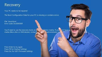 Your PC/Device Needs To Be Repaired Windows 10/11 (Fix UEFI Won