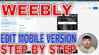 ✅ How To Edit Mobile Version Of Weebly Website 🔴 screenshot 4