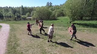 Viking western-style fighting