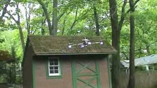 UAVX Test Flight in my backyard