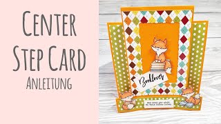 Display Card ✿ Center Step Card ✿ Instructions ✿ German