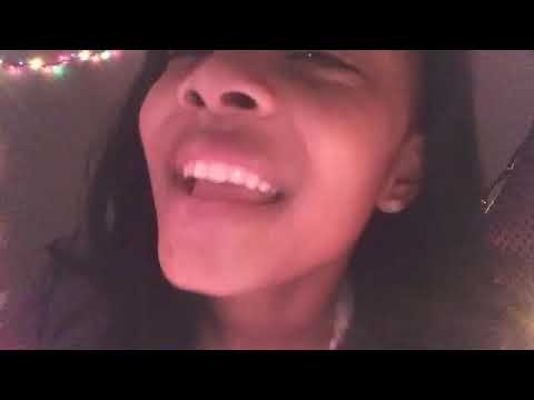 ASMR ~ semi inaudible whisper/various mouth sounds/face brushing/ hand visuals/ lipgloss application