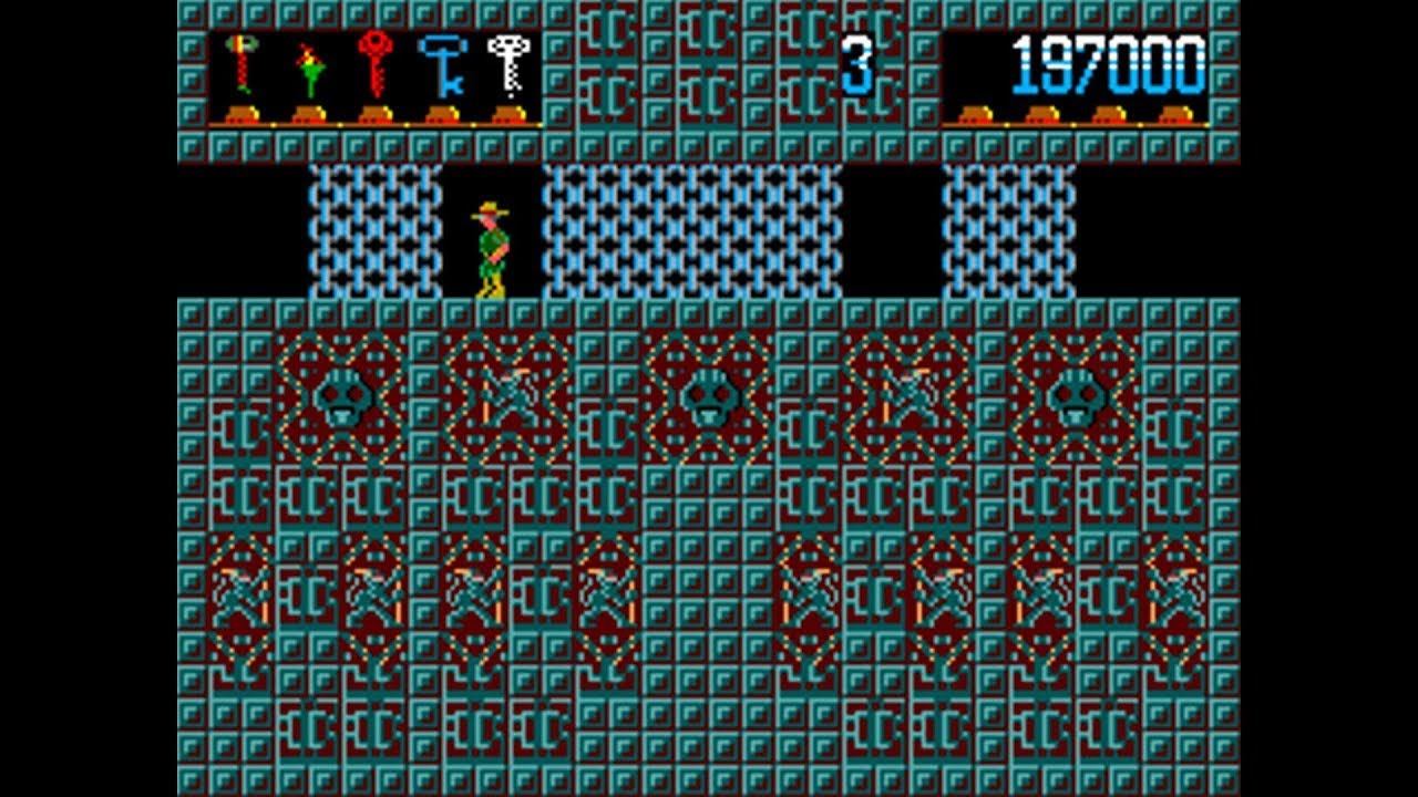 Montezuma's Revenge Featuring Panama Joe [Sega Master System Longplay] (1989) Parker Brothers