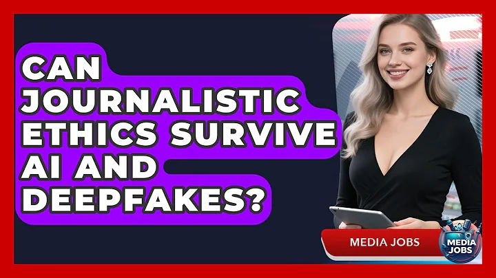 Can Journalistic Ethics Survive AI And Deepfakes? - Media Jobs