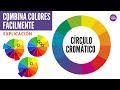 🎨 Cómo COMBINAR COLORES para hacer PULSERAS o bisutería? ✔️ Explicación Círculo Cromático.