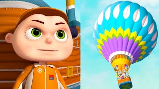 Aerostat Balloon Episode | Cartoon Animation For Children | Zool Babies Series | Kids Shows