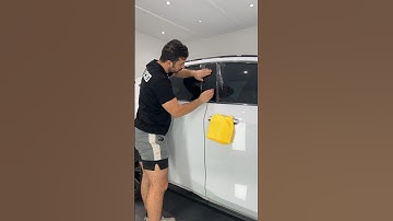 Piano black pillars + PPF = A match made in automotive heaven!