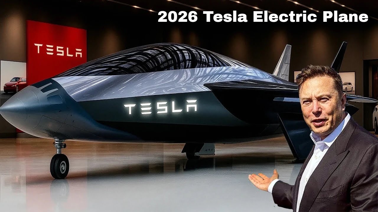 Elon Musk Unveils the 2026 Tesla Super Electric Plane — Its Stunning ...