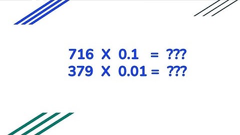 Multiplying Decimals - Lesson 3 - Multiply Whole Numbers with 0.1 and 0.01 - Grade 5 Maths
