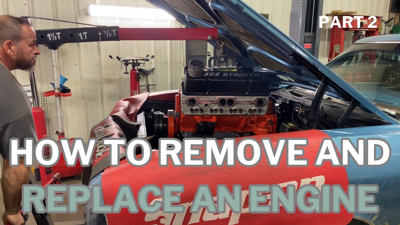 How to Remove and Replace an Engine With a Manual Transmission Part 2 ...