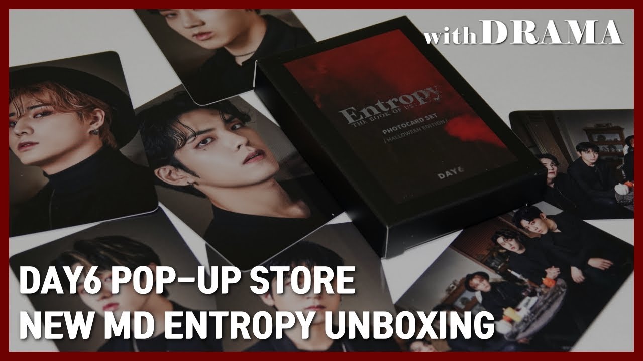 DAY6 The Book of Us: Entropy Pop-Up Store New MD Unboxing - YouTube