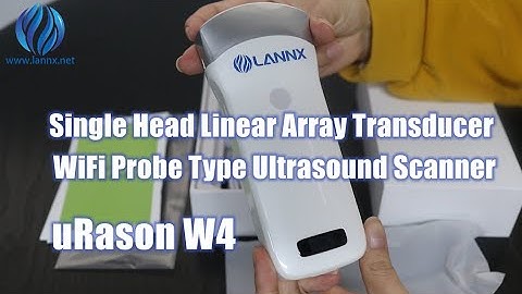 Single Head Linear Array Transducer WiFi Probe Type Ultrasound Scanner