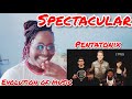 they are impeccable_ PENTATONIX [ EVOLUTION OF MUSIC] REACTION