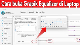 how to open graphic equalizer settings on a laptop