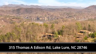 315 Thomas A Edison Road Lake Lure, NC 28746