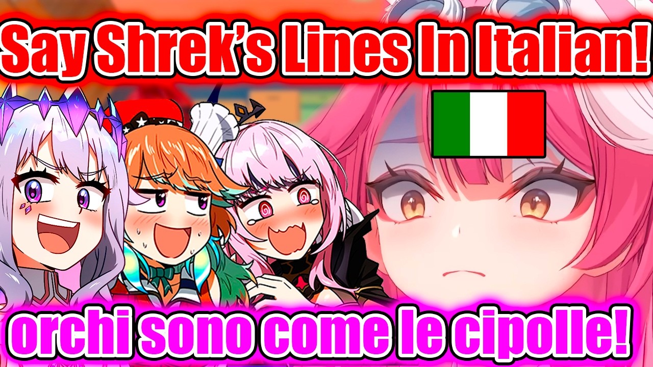 Everyone Makes Raora Say Shrek Quotes In Italian Just To Prove This About Her