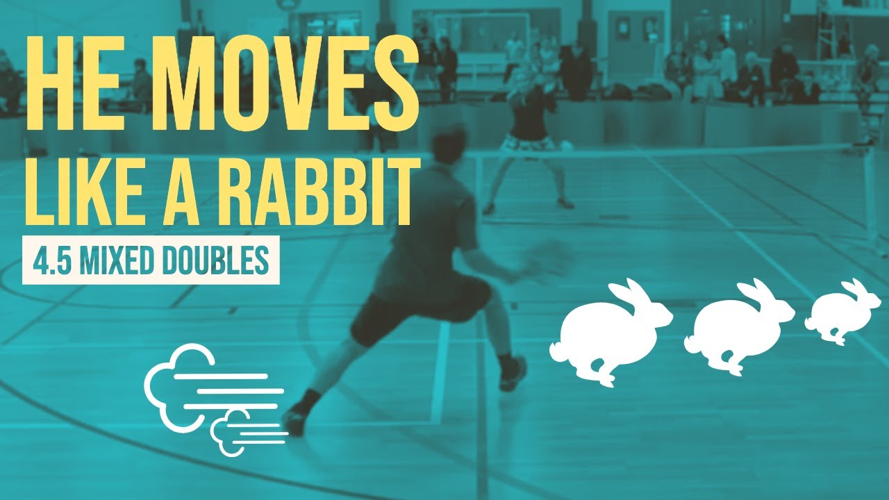 Johnathan is like a pickleball rabbit out there - YouTube