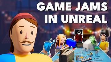 Wanna get good at Unreal? Do a game jam. (Feat. SavannahXYZ, Demon Dev & more)