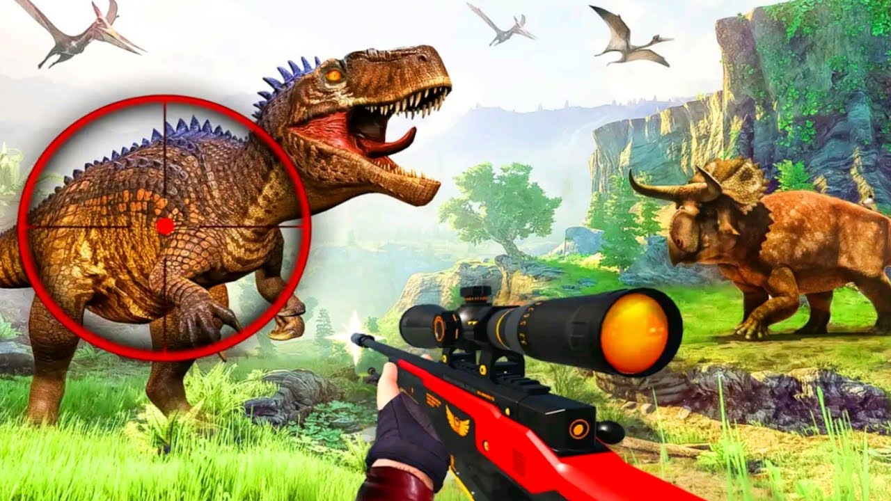 Wild Dinosaur Hunting Zoo Game _ Android Gameplay