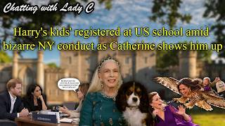 Harry's kids' registered at US school amid bizarre NY conduct as Catherine shows him up