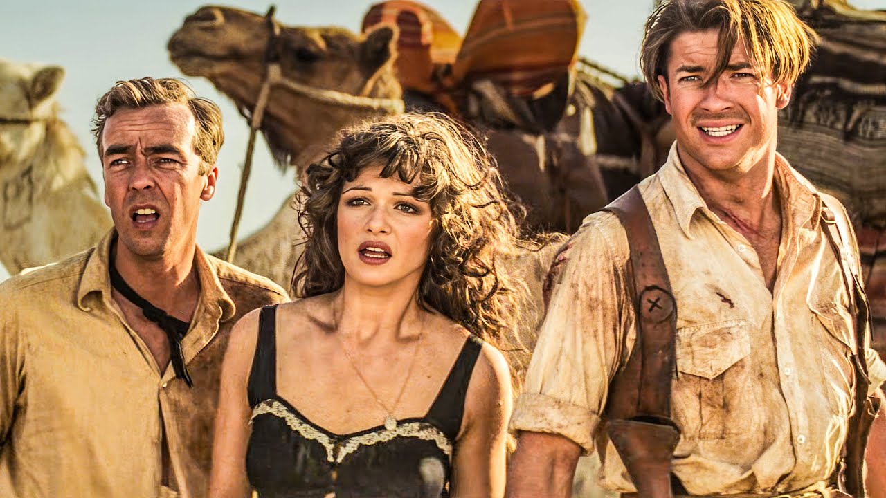 The Curse is Sealed – Tomb Collapse Escape | The Mummy | CLIP ⚡ 4K