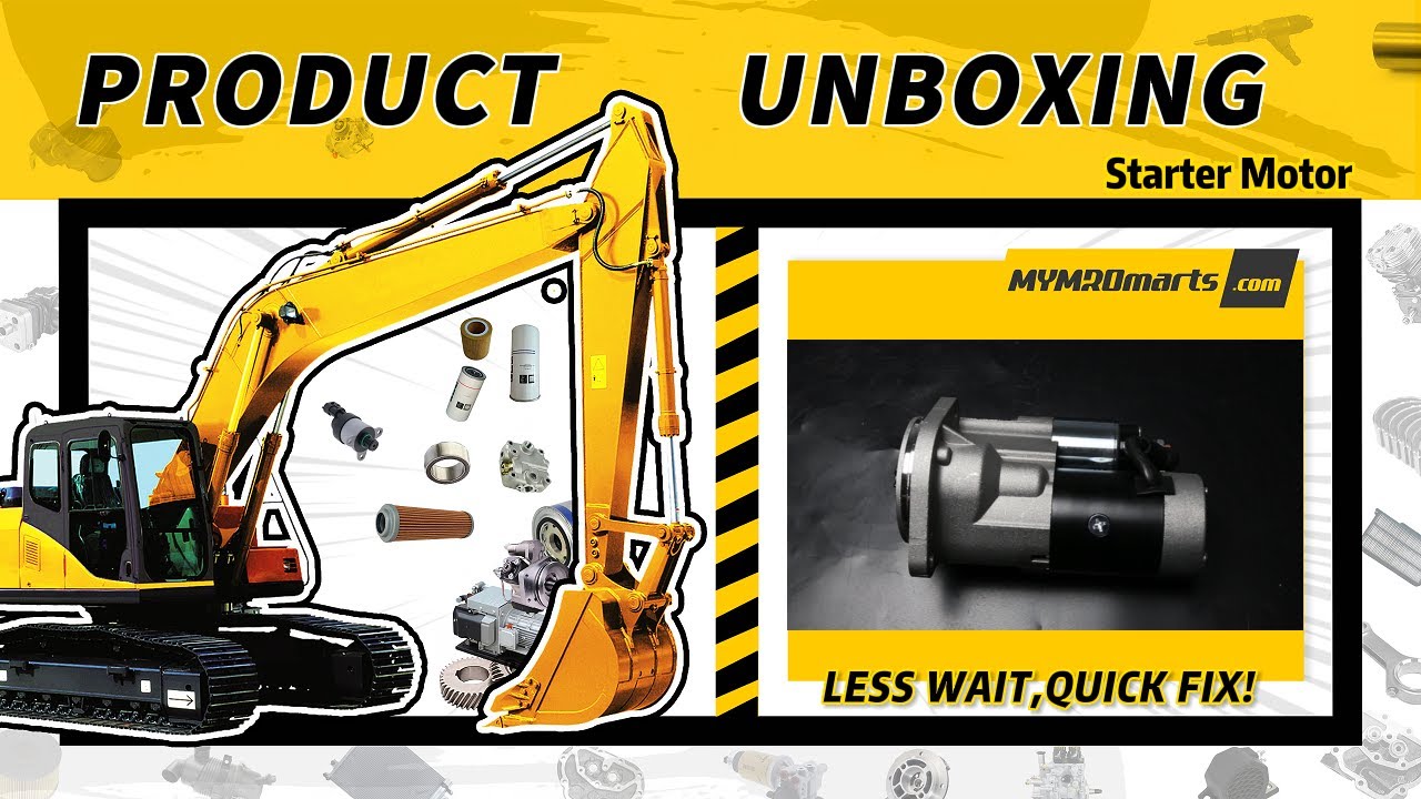 Starter Motor 129900-77010 for Yanmar Engine 4TNV84 4TNV88 4TNE94