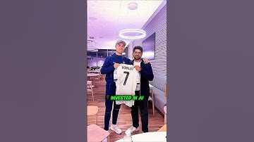 Cristiano Ronaldo Just Invested in an AI Startup?! 😱🚀 #ronaldo #ai