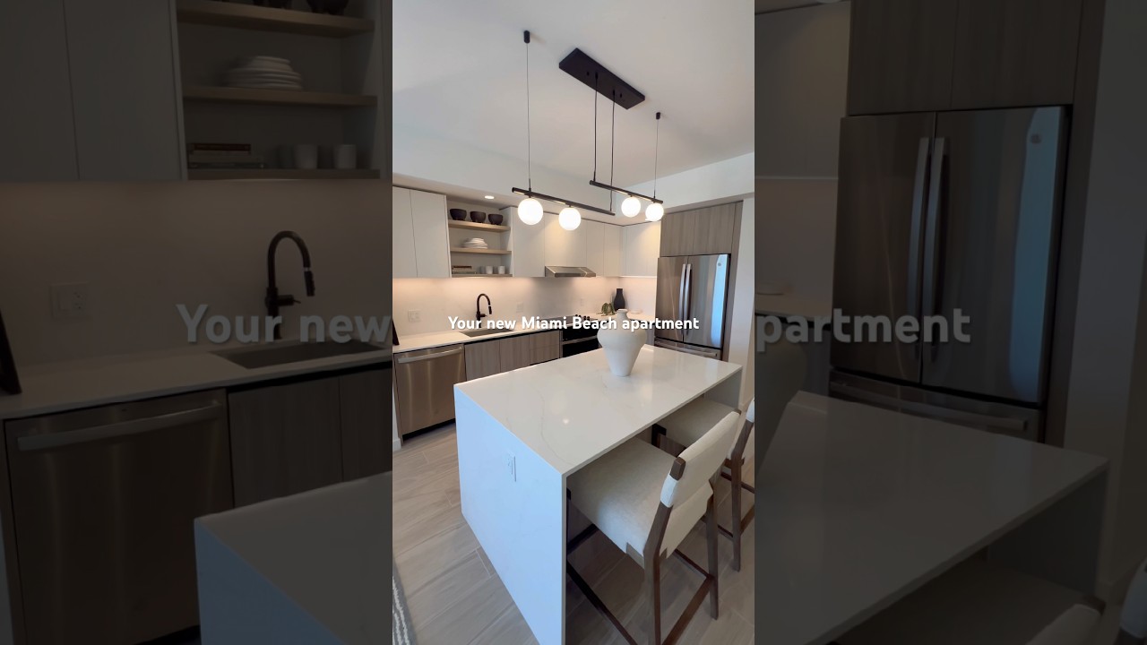 Reserve now 🔥, brand new Miami Beach apartments located minutes from world-class beaches. 
