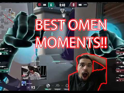 OMEN BETTER THAN CLOVE?! | The Smartest Omen Outplays in VCT History (Reaction)
