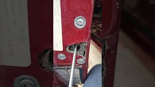 Fix stuck door latch on car or truck. chevy obs