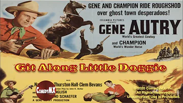 Gene Autry | Git Along Little Doggies (1937) | Gene Autry | Smiley Burnette | Judith Allen