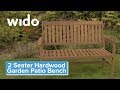 wido 2 Seater Wooden Garden Bench Product Video (FSWBENCH) wido 2 Seater Wooden Garden Bench Product Video (FSWBENCH)