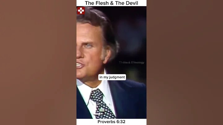 Billy Graham about the flesh & the devil | #billygraham #shorts #trending #ytshorts