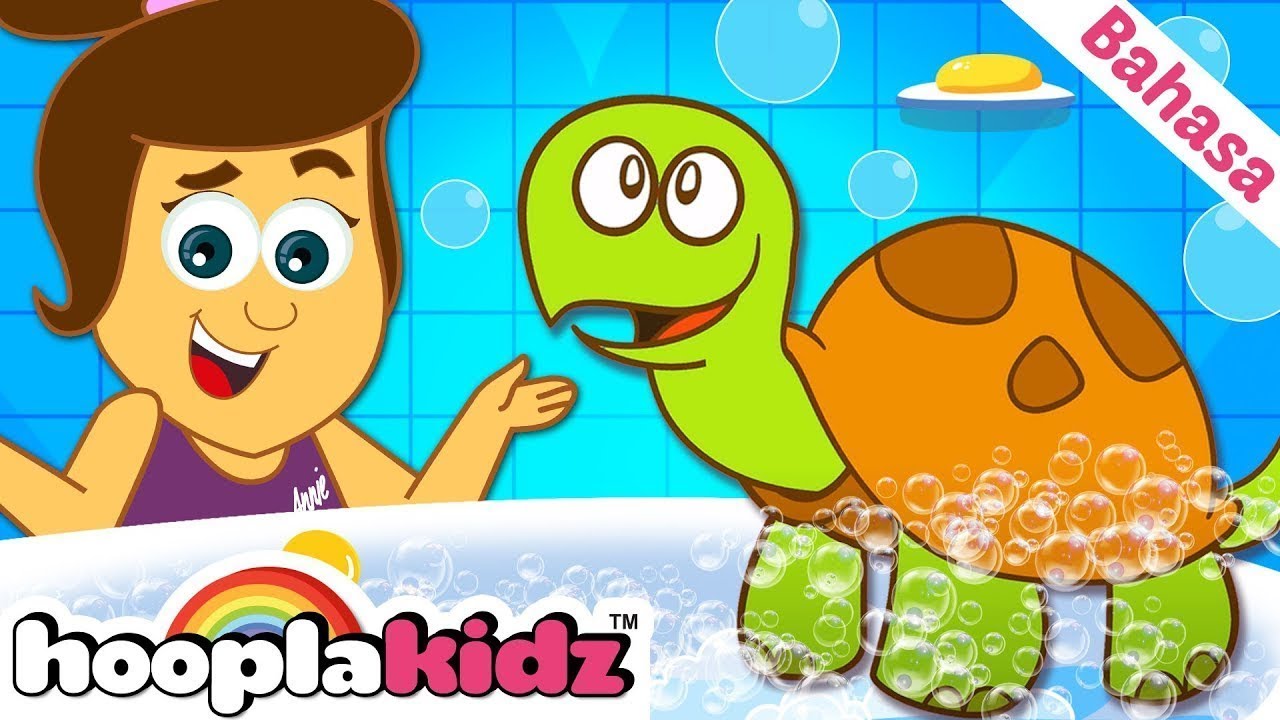 ⁣Lagu Penyu | Aku Punya Kura Kura Kecil | Lagu Anak Anak | HooplaKidz Bahasa Indonesia