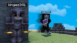 Kid using kill aura #minecraft