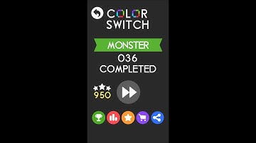 Color Switch Tutorial - Monster 31 - 40