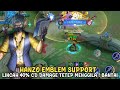 HANZO SUPPORT REGEN SUPER DAMAGE TETEP SAKIT - MOBILE LEGENDS