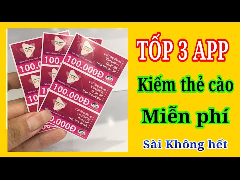 Tốp 3 App Kiếm Thẻ Cào Điện Thoại Miễn Phí | Foci