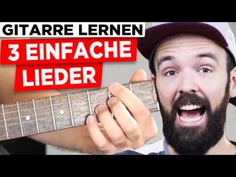 Video: Wie Man Lieder Auf Der Gitarre Spielt