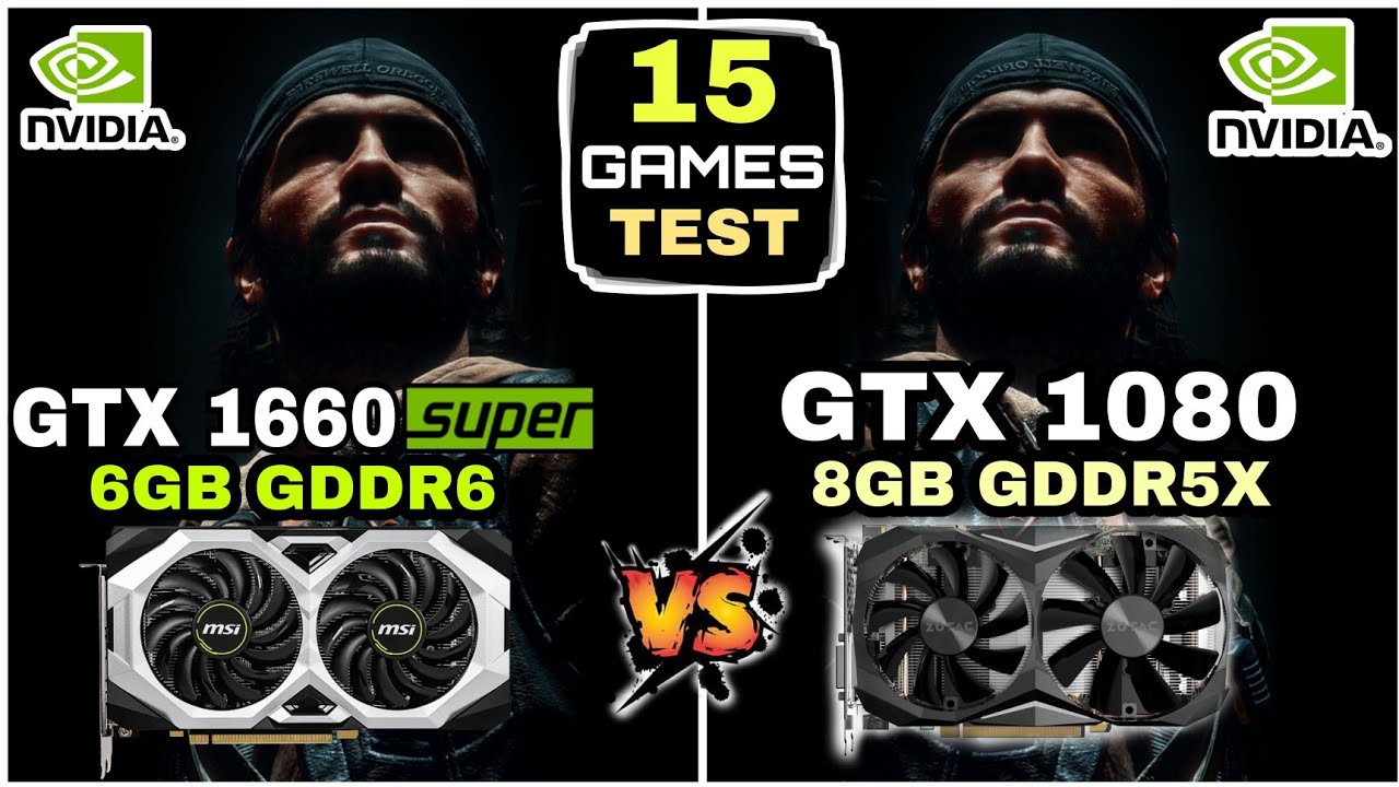GTX 1660 Super vs GTX 1080 | 15 Games Tested | Which Is Better ? - YouTube