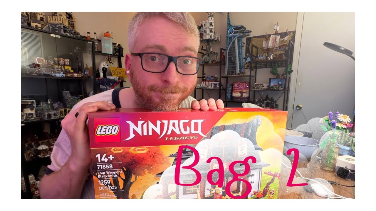 Ted. Brix Uncut | Ninjago: Four Weapon Blacksmith | Bag 2 | Set: 