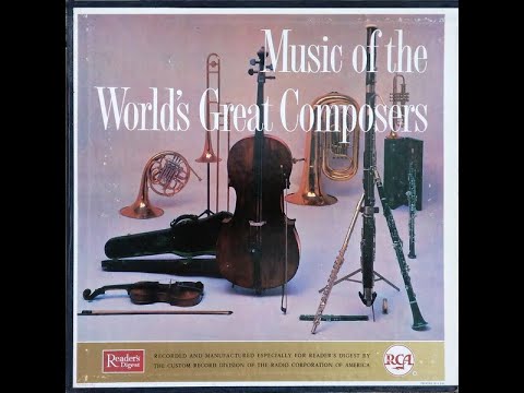 ＴＨＥGREAT E ST  COMPO  SER S Vtg J.S. Bach-The Great Musicians No. 4-Study-Vinyl LP-Part