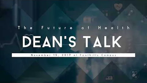 Dean's Talk Nov 15 2017 - Kathy McCoy, PhD