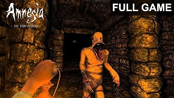 Amnesia The Dark Descent FULL Game Walkthrough (Horror Game)