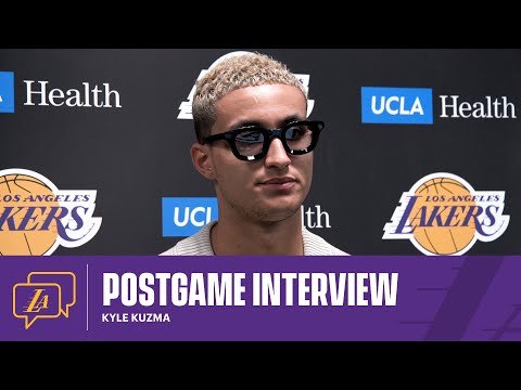 Lakers Postgame: Kyle Kuzma (4/13/21)