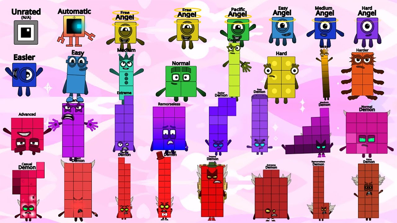 Difficultyblocks Band Different 0-4 | Compilation Incredibox COMPLETE #sprunki #incredibox