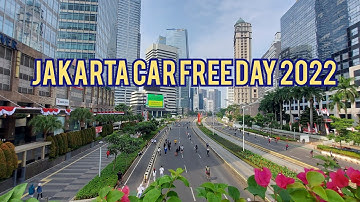 Car Free Day Jakarta 2022 | Hari Bebas Kendaraan Bermotor [HBKB]