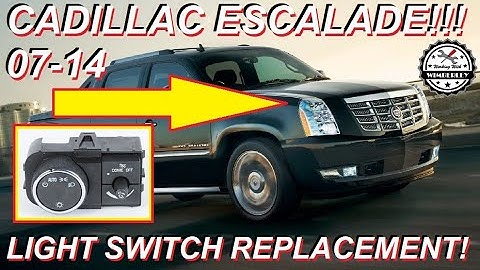 2007-2014 Escalade Headlight Switch Replacement Removal Tahoe Suburban Silverado Yukon Sierra 4WD