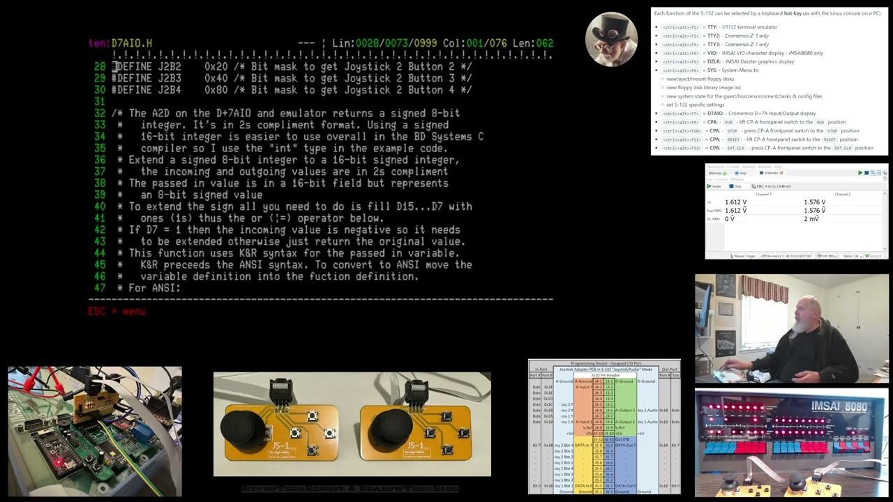 Part 3 Programming in C to access the D+7AIO implementation on the