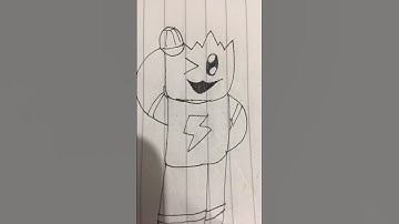 Cute combo attack! 💕 #drawing #nutshell #roblox #animation #shorts